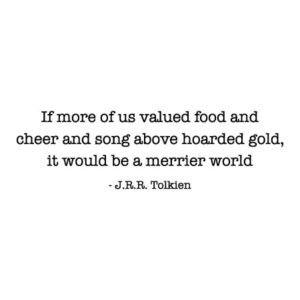 Food Cheer And Song Wall Quotes™ Decal