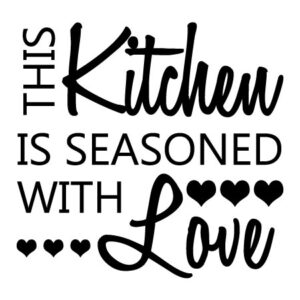 Seasoned with Love Honey Wall Quotes™ Decal