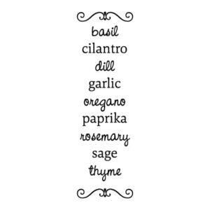Cook With Herbs Wall Quots™ Decal
