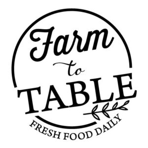 Farm To Table Wall Quotes™ Decal