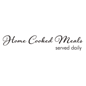 Home Cooked Meals Served Daily Wall Quotes™ Decal
