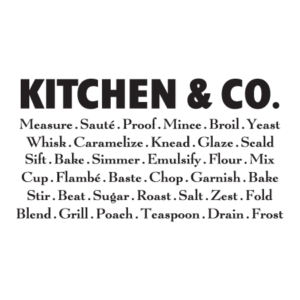Kitchen & Co. Wall Quotes™ Decal