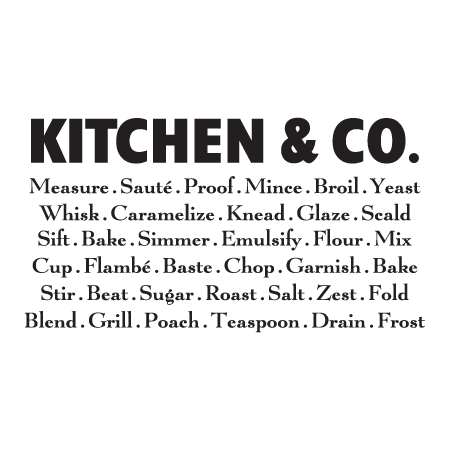 Kitchen & Co. Wall Quotes™ Decal