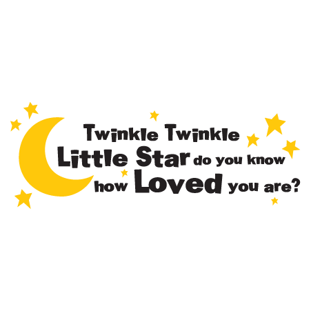 Twinkle Twinkle Wall Quotes™ Decal