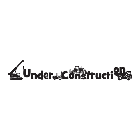 Under Construction Wall Quotes™ Decal