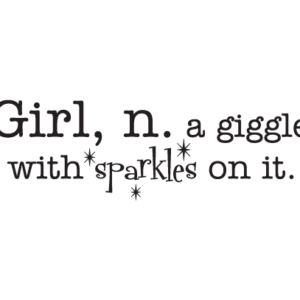 Girl Definition Wall Quotes™ Decal