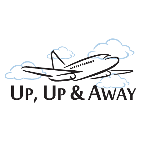Up, Up and Away Wall Quotes™
