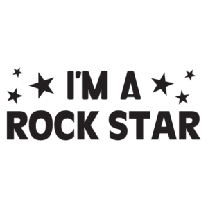I'm a Rock Star Wall Quotes™ Decal
