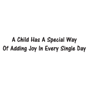 Children Add Joy Wall Quotes™ Decal