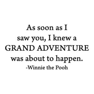 Grand Adventure Wall Quotes™ Decal
