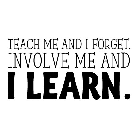 Involve Me Wall Quotes™ Decal
