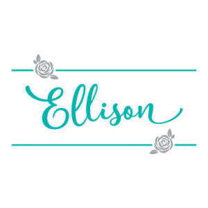 Rose Custom Name Wall Quotes™ Decal