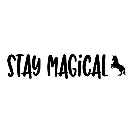 Stay Magical Wall Quotes™ Decal