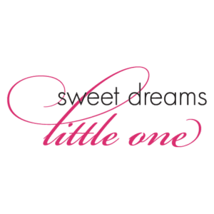 Sweet Dreams Little Girl Wall Quotes™ Decal