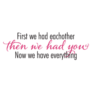 Now We Have Everything Alana Wall Quotes™ Decal