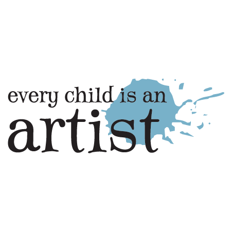 Every Child An Artist Splatter Wall Quotes™ Decal