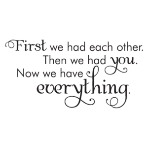 Now We Have Everything Albemarle Wall Quotes™ Decal