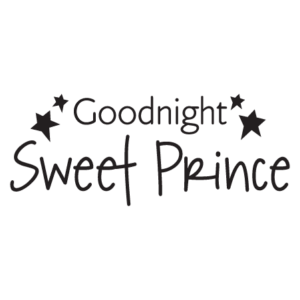 Goodnight Sweet Prince Wall Quotes™ Decal