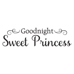 Goodnight Sweet Princess Wall Quotes™ Decal