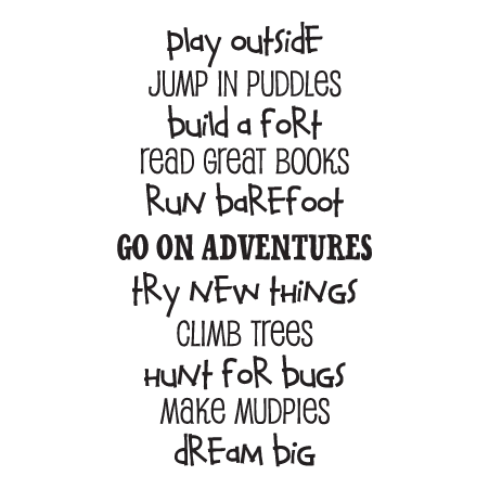 Kids Are Great Wall Quotes™ Decal