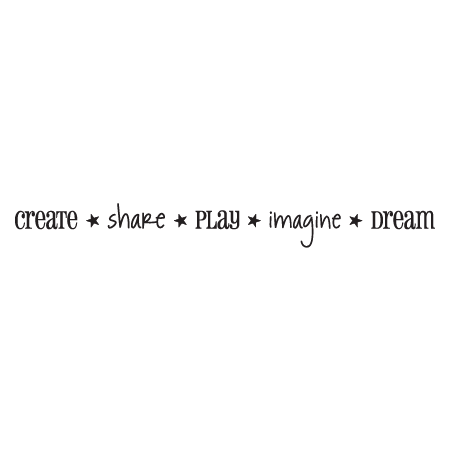 Create Share Play Wall Quotes™ Decal