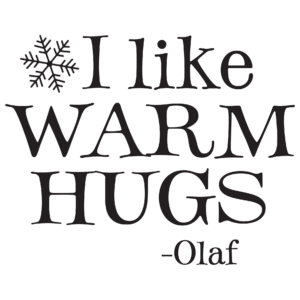 Warm Hugs Wall Quotes™ Decal