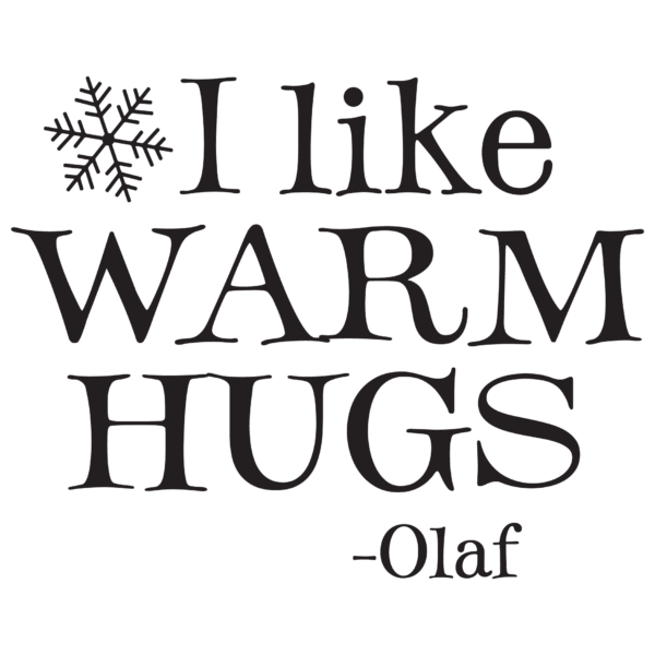 Warm Hugs Wall Quotes™ Decal