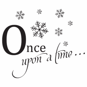 Once Upon A Time Snowflakes Wall Quotes™ Decal