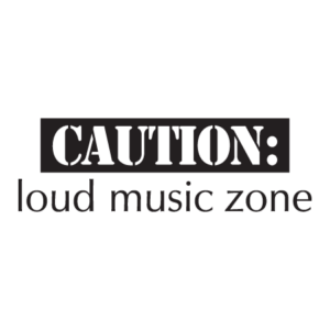 Loud Music Zone Wall Quotes™ Decal