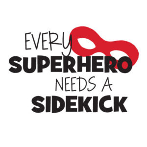 Superhero Sidekick Wall Quotes™ Decal