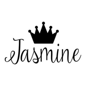 Princess Crown & Custom Name Wall Quotes™ Decal