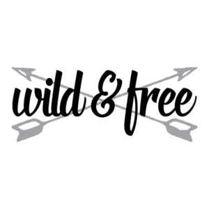 Wild & Free Wall Quotes™ Decal