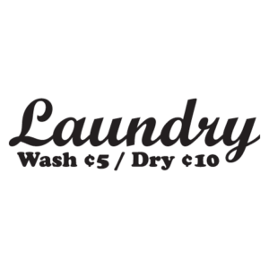 Laundry Wash/Dry Wall Quotes™ Decal