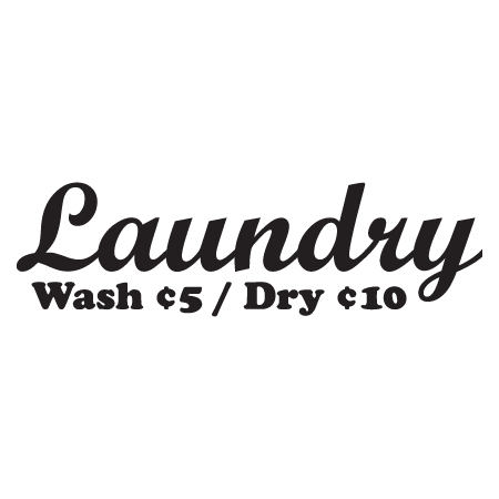 Laundry Wash/Dry Wall Quotes™ Decal