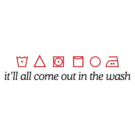 In The Wash Wall Quotes™ Decal