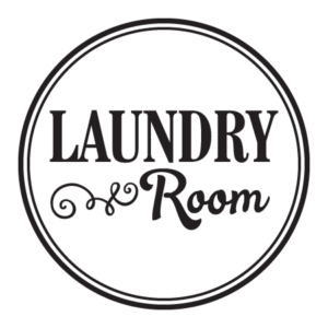 Laundry Room Vintage Double Circle Wall Quotes™ Decal