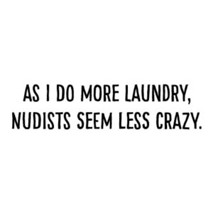 As I Do More Laundry Wall Quotes™ Decal