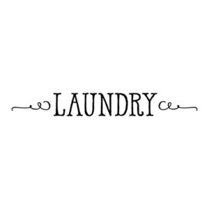 Harman Laundry Scrolls Wall Quotes™ Decal