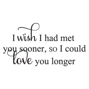 Love You Longer Wall Quotes™ Decal