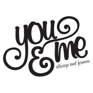 You & Me Wall Quotes™ Decal