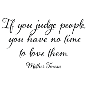 If You Judge People Wall Quotes™ Decal