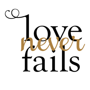 Love Never Fails Wall Quotes™ Decal