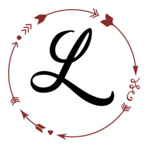 Lovely Circle Arrow Monogram Wall Quotes™ Decal
