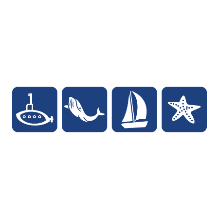 Nautical Silhouettes II Wall Quotes™ Decal