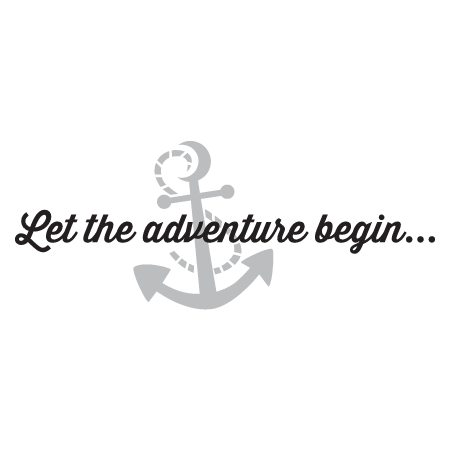 Let The Adventure Begin Wall Quotes™ Decal