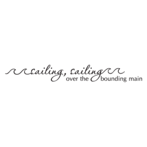 Sailing, Sailing Wall Quotes™ Decal