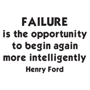Failure Is Opportunity Wall Quotes™ Decal