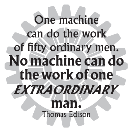 One Extraordinary Man Wall Quotes™ Decal