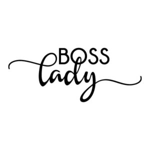 Boss Lady Victoria Wall Quotes™ Decal