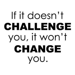 Challenge And Change Wall Quotes™ Decal